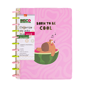CADERNO DISCO CAPIVARA - 280X215 - 80 FOLHAS BRW