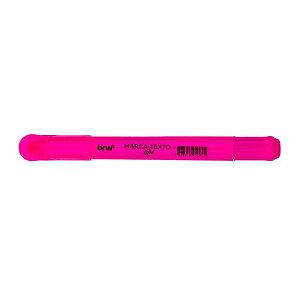 MARCA-TEXTO FLUORESCENTE ROSA EM GEL UNIDADE BRW