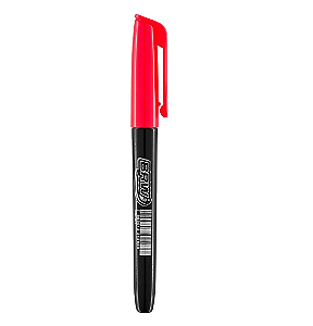 MARCADOR CD E DVD VERMELHO UNIDADE BRW
