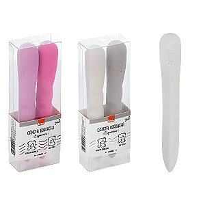 CANETA BORRACHA  C/ 2UN BRW