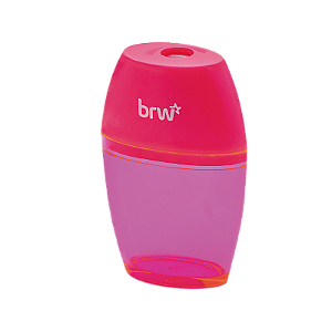 APONTADOR PLÁSTICO OVAL C/ DEPÓSITO - NEON UNIDADE BRW