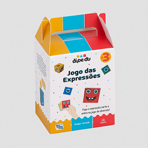 BRINQ. MAD. JOGO DAS EXPRESSÕES - CX C/ 16PCS BRW