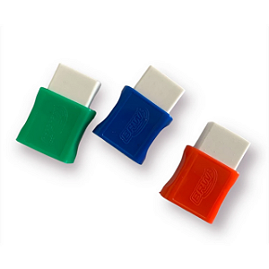 BORRACHA PEQUENA C/ CAPA PLÁSTICA UNIDADE BRW