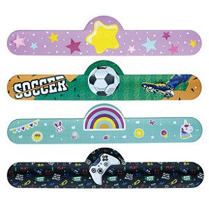 RÉGUA SILICONE BRACELETE - FUNNY UNIDADE BRW