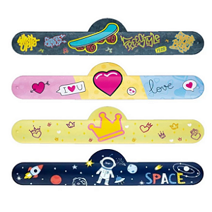 RÉGUA SILICONE BRACELETE - JOYFUL UNIDADE BRW