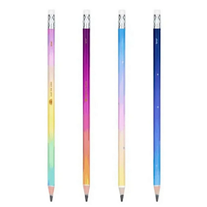 LÁPIS HB ESTAMPADO DREAMS - RESINA PLÁSTICA REDONDO COM BORRACHA UNIDADE BRW