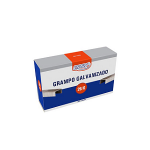GRAMPO GALVANIZADO 26/6 - 5.000UN BRW