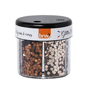 GLITTER SHAKER FASHION 60G - 6 CORES UNIDADE BRW