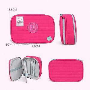 ESTOJO BOX EM ROSA