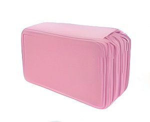 ESTOJO C/ 4 DIVISORIAS ROSA