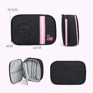 ESTOJO BOX ELEFANT PRETO