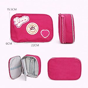 ESTOJO BOX OH BAG LOVERS ROSA PINK