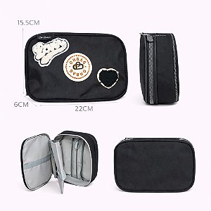ESTOJO BOX OH BAG LOVERS PRETO