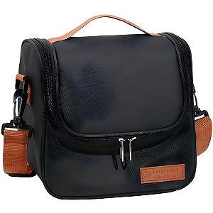 LANCHEIRA PRETO COOLER BAG COM ALÇA UNIDADE