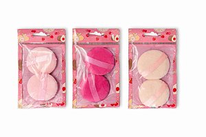 KIT 2 ESPONJAS PARA MAQUIAGEM