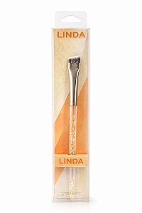 PINCEL CHANFRADO GLITTER DOURADO