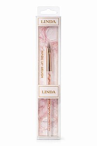 PINCEL CHANFRADO GLITTER ROSE