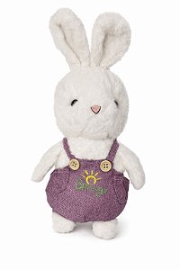 COELHO PELUCIA C/ JARDINEIRA COELHINHO DA PASCOA