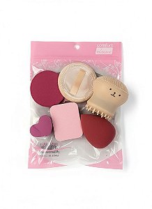 KIT ESPONJA DE LIMPEZA E MAKE
