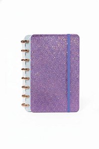 CADERNO INTELIGENTE DE CAPA DURA ASPITAL PEQUENO GLITTER