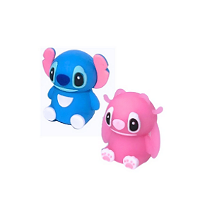 APONTADOR STITCH/ANGEL 3D EMBORRACHADO UNIDADE