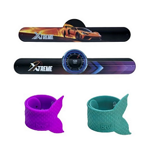 RÉGUA SILICONE BRACELETE - XTREME E SEA UNIDADE BRW