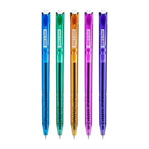 CANETA ESFEROGRÁFICA RETRÁTIL 0.7MM AZULUNIDADE BRW