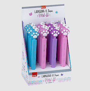 LAPISEIRA PLÁSTICA 0,7MM PAW CX C/12 UNID BRW