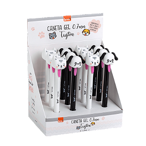 CANETA ESFEROGRÁFICA DIVERT GEL 0.7MM TUGTON CX C/12 UNID BRW