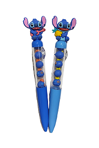 CANETA PULSEIRA STITCH COM MIÇANGAS