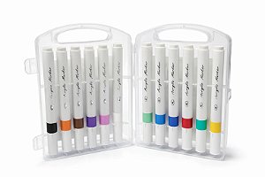 MARCADORES DE ACRÍLICO C/12 CANETINHAS