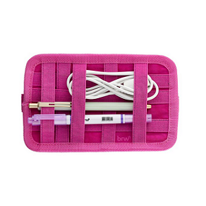 ESTOJO -  NYLON - MULTI ELÁSTICO - ROSA BRW