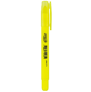 MARCA-TEXTO FLUORESCENTE AMARELO EM GEL - UNIDADE BRW