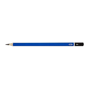LÁPIS TÉCNICO 8B DE MADEIRA SEXTAVADO - UNIDADE BRW