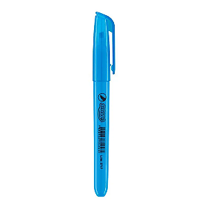 MARCA-TEXTO FLUORESCENTE AZUL - UNIDADE BRW