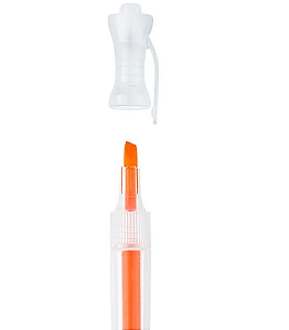 MARCA TEXTO DASHLIGHT- NEON LARANJA - UNIDADE BRW