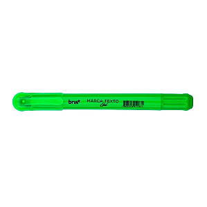 MARCA-TEXTO FLUORESCENTE VERDE EM GEL - UNIDADE BRW