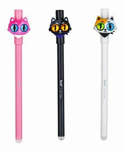 CANETA ESFEROGRÁFICA DIVERT GEL APAG 0.7MM CAT'S EYES - UNIDADE BRW