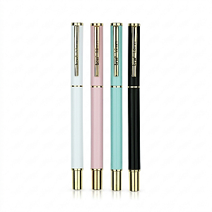 CANETA METÁLICA ESFEROGRÁFICA 1.0 MM - PASTEL UNIDADE BRW