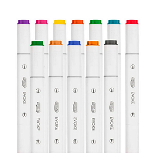 MARCADOR ARTISTICO EVOKE DUAL MAKER  UNIDADE BRW