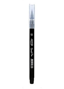MARCADOR BRUSH PEN PONTA FLEXIVEL PRETA UNIDADE BRW