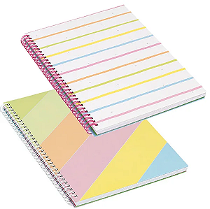 CADERNO CAPA DURA PAUTADO 280X275 BRW UNIDADE