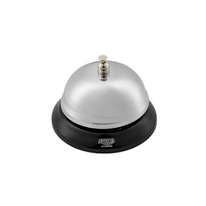 CAMPAINHA DE MESA - AÇO CROMADO - 85MM  BRW UNIDADE