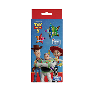 LÁPIS DE COR TOY STORY 5  C/ 12 CORES TRIS