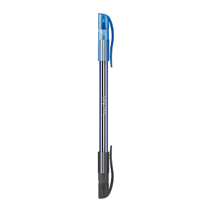CANETA ESFEROGRAFICA DOBLE 1.0 PRETO/AZUL UNIDADE BAZZE