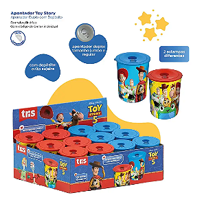 APONTADOR DEPOSITO DUPLO TOY STORY TRIS CX/ 12UN