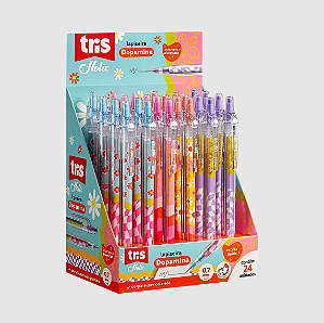 LAPISEIRA HOLIC DOPAMINA 0.7MM CX C/ 24UN TRIS