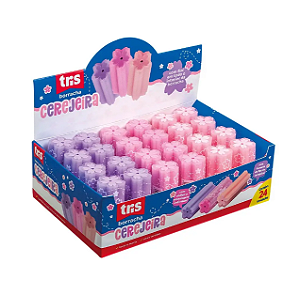 BORRACHA FLOR CEREJEIRA CX C/ 24UN TRIS