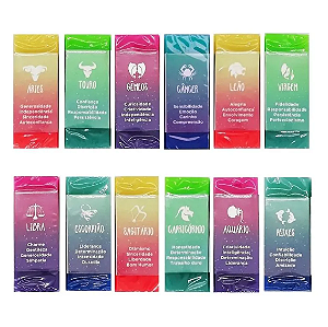 BORRACHA TRIS SIGNOS DEGRADE UNIDADE