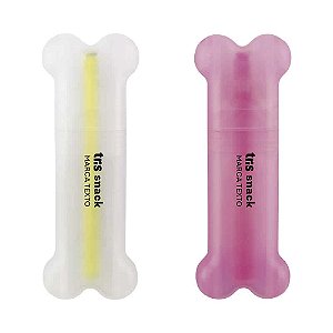 MARCA TEXTO TRIS HOLIC PETS CARTELA C/ 2 UNIDADES